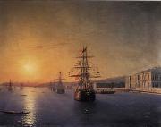unknow artist Seascape, boats, ships and warships. 10 oil painting reproduction